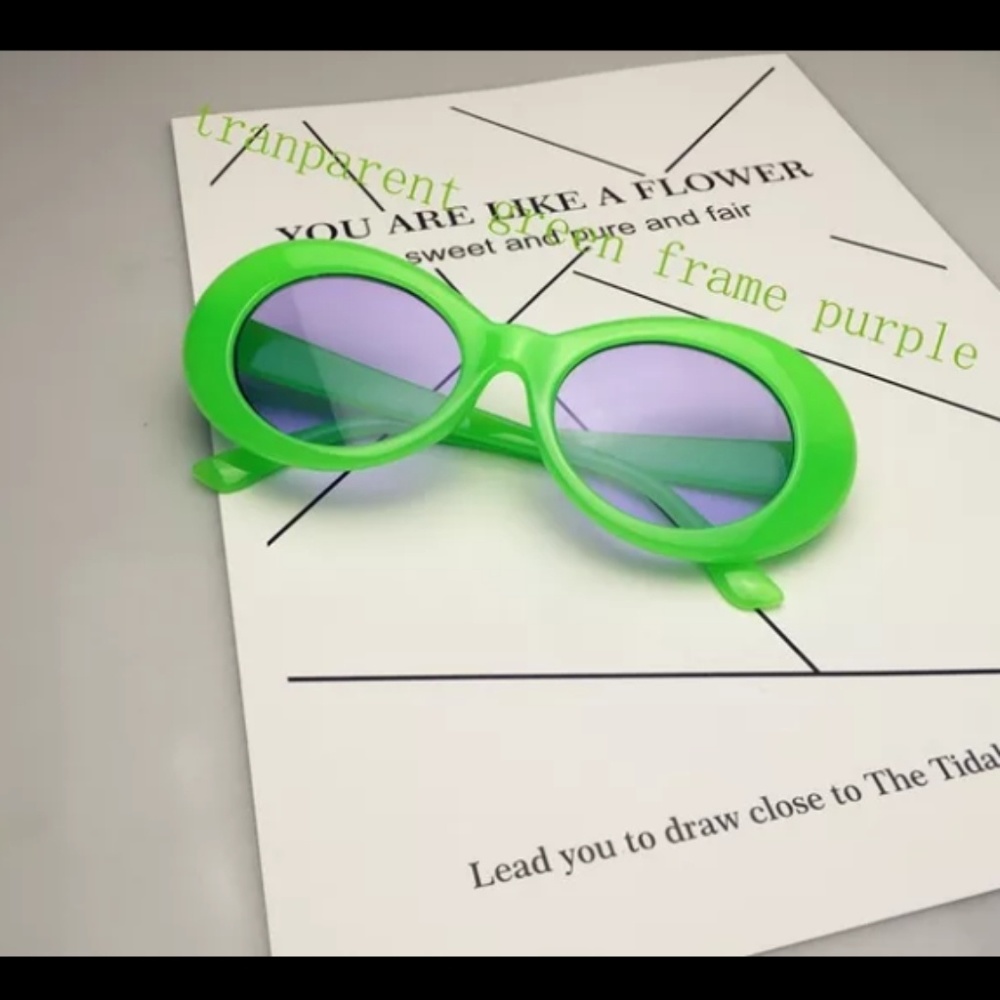 SOLD. Green Kobain Shades